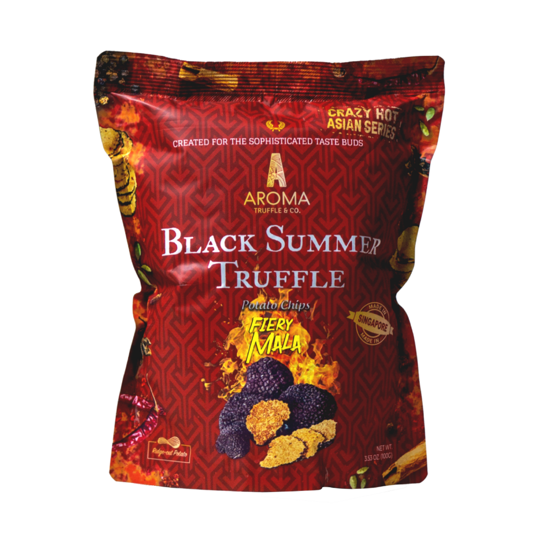 Black Summer Truffle Chips (Fiery Mala) - Limited Edition